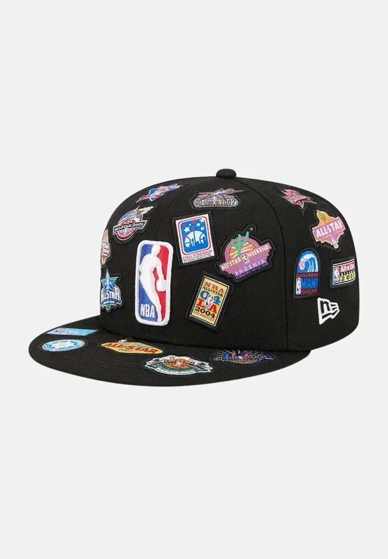 new era Cappello con visiera 59FIFTY Fitted NBA Hardwood Classic All Star Game nero da uomo