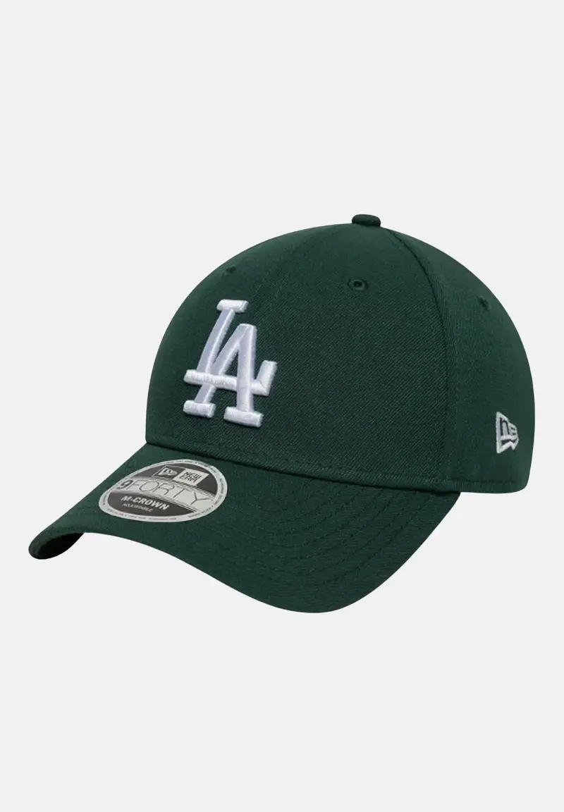 new era Cappello con visiera 9FORTY M-Crown LA Dodgers MLB verde per uomo e donna