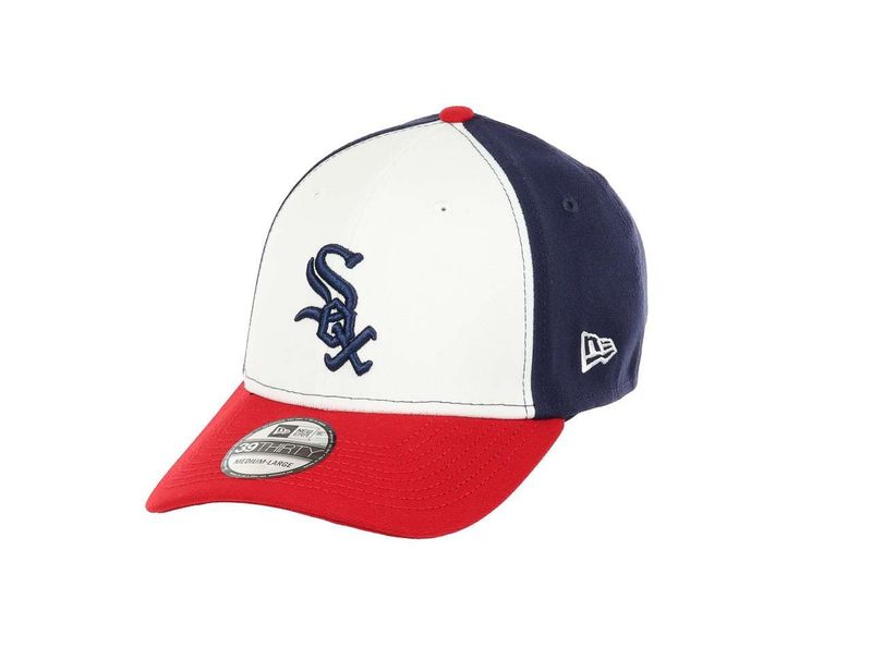 New Era Cappellino Chicago White Sox MLB 39Thirty Navy Scarlet White