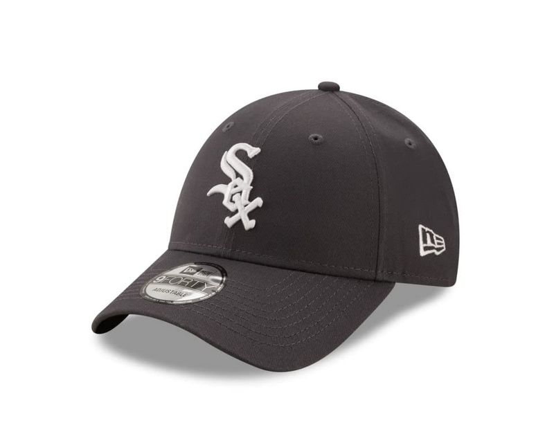 New Era Cappello Regolabile Chicago White Sox MLB Grigio Bianco