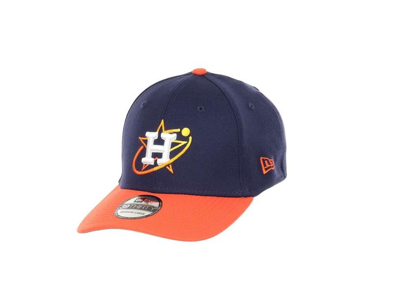 New Era Cappello Houston Astros MLB 39Thirty Stretch Navy Orange