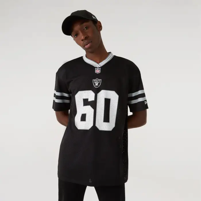 Jersey New Era Las Vegas Raiders Oversize NFL Logo Noir