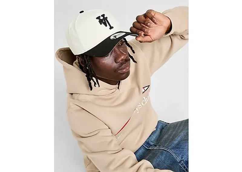 New Era MLB LA Dodgers Inverted 9FORTY Cap, Crema