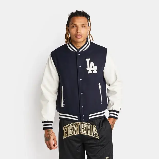 Mlb Los Angeles Dodgers Uomo - Giacche Blu - Woven Blue