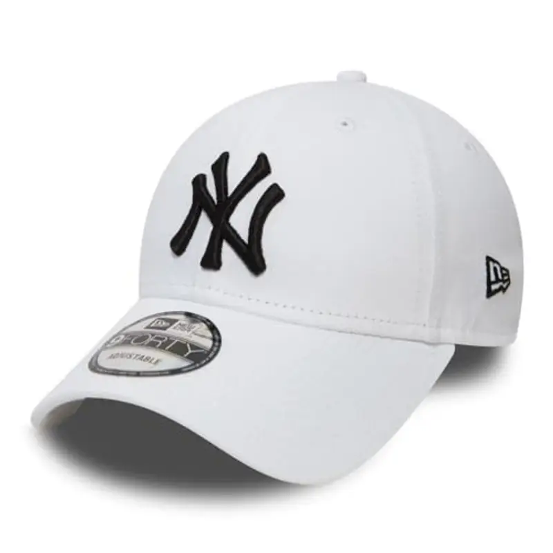 New Era New York Yankees MLB League Essential Bianco 9Forty Berretto Regolabile per Bambini
