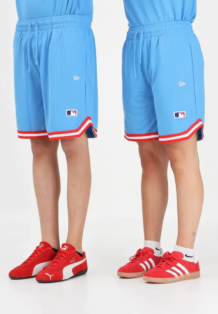 Shorts sportivo MLB Arch New York Yankees azzurro per uomo e donna