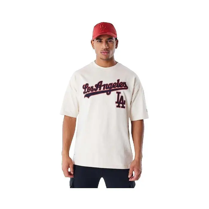New-Era T-shirt T-shirt MLB Rib Infill beige