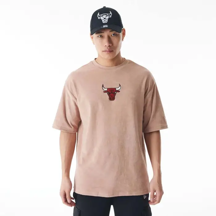 T-shirt oversize Chicago Bulls NBA Marron
