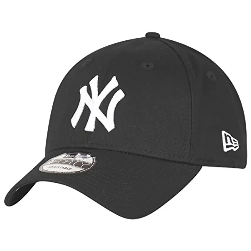 New Era Cappellino Regolabile New York Yankees 9Forty Nero/Bianco