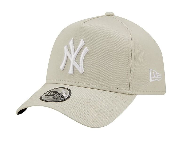 New Era Cappellino Snapback New York Yankees MLB Colour Essential Stone 9Forty E-Frame