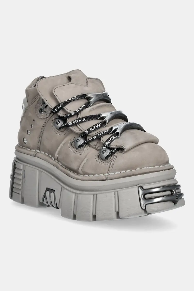 New Rock Scarpe da ginnastica Donna Grigio 2249919