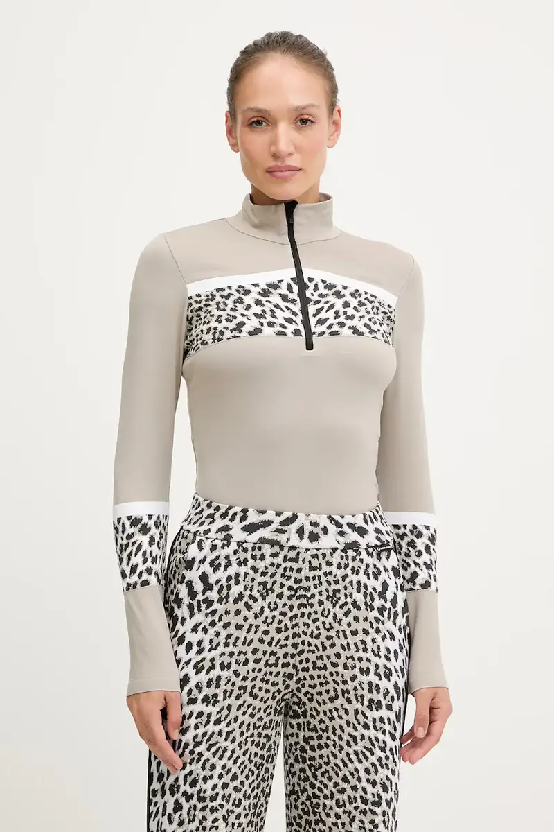 Newland longsleeve funzionale LADY T-NECK Beige