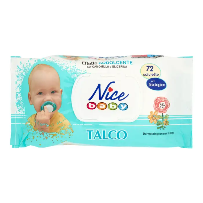 Nice Baby Salviette Talco 72 Pz 1 unità