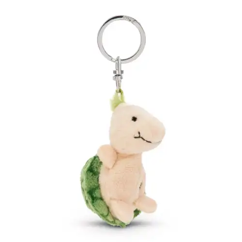 Nici Portachiavi a forma di tartaruga con trifoglio Vert