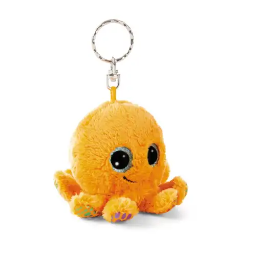 Nici Portachiavi Glubschis Octopus Olly Polly Orange