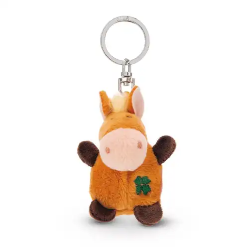 Nici Portachiavi Horse Cloverleaf Orange