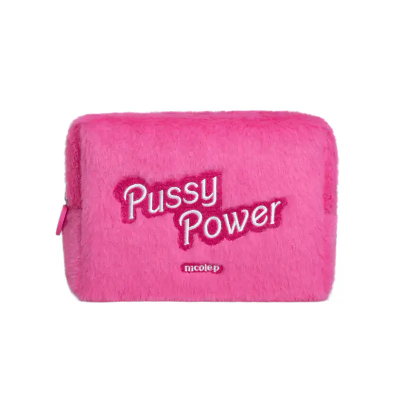 Nicole P Accessori Fluffy Beauty - Pink - Beauty Case