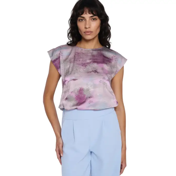 Nife Blusa a maniche kimono donna Violet