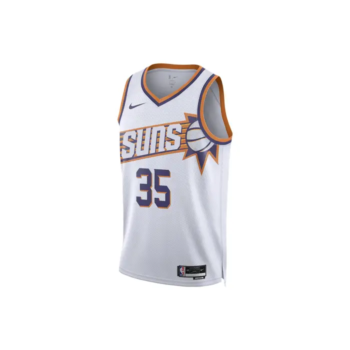 2023-24 Phoenix Suns Kevin Durant No Maglia da basket da uomo 35 Canotte Bianco DV4851-104 L