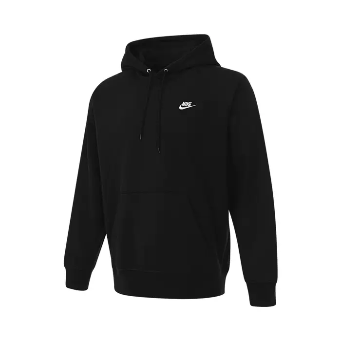 2025 Felpa con cappuccio AS M NK CLUB FT PO da uomo in maglia FN3867-010 Black