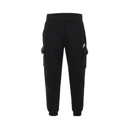 Nike 2025 Pantaloni lavorati a maglia per bambini K NSW CLUB FLC CRGO PNT LBR FD3012-010 Black