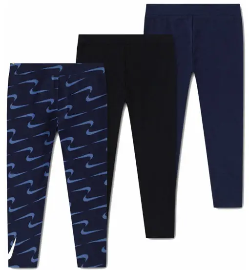 3Pk Jr - leggings fitness - bambina Blue