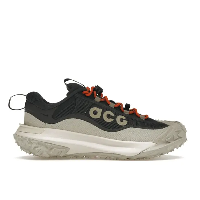 ACG Mountain Fly 2 Low GORE-TEX Grigio Fumo Scuro Scarpe da Ginnastica da Uomo Kaki Marrone Chiaro-Legno HF6245-002 46