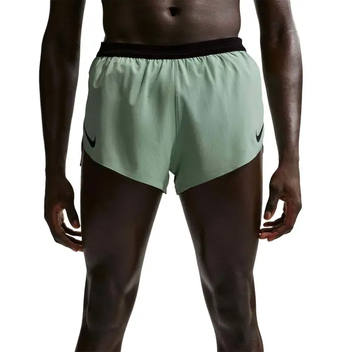 Aeroswift Pantaloncini Running 2" Steam Nero Uomo