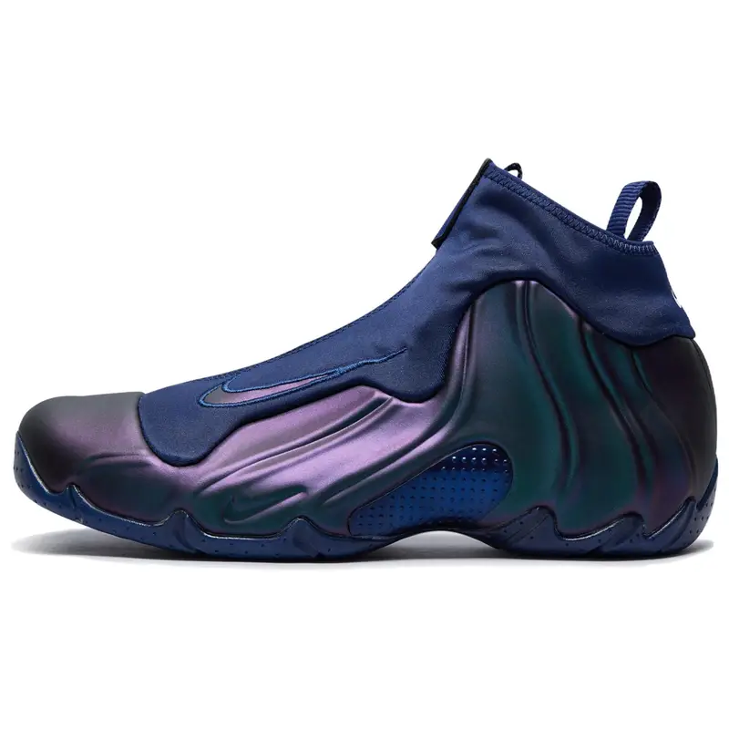 Nike Air Flightposite Jason Kidd - Mavericks 2025 Sneakers da Uomo Blu Multicolor Blu Notte HJ4481-900