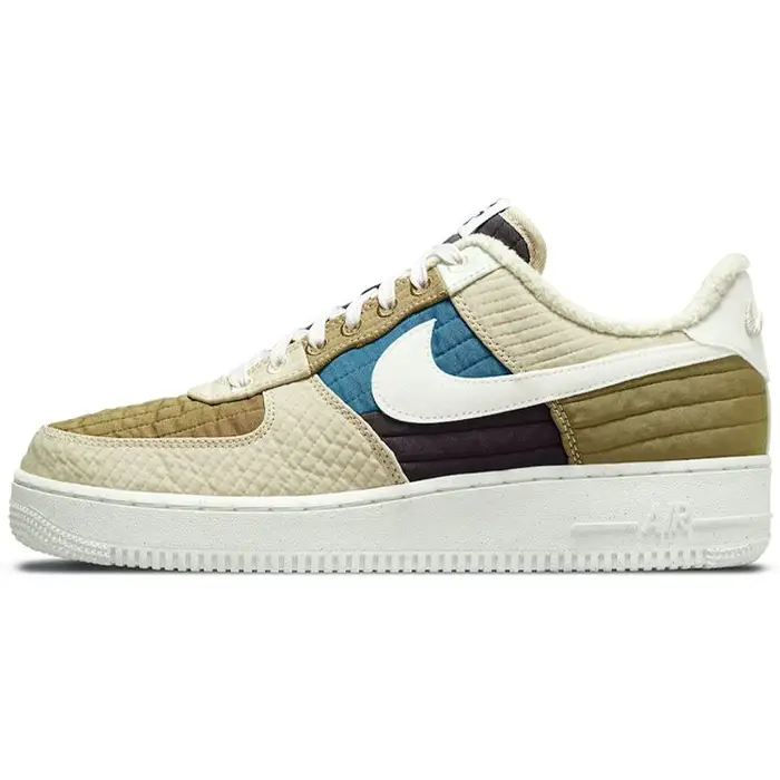 Air Force 1 07 LX Toasty - Brown Kelp Sneakers da Uomo Rattan Cave-Purple Sail DC8744-301 44