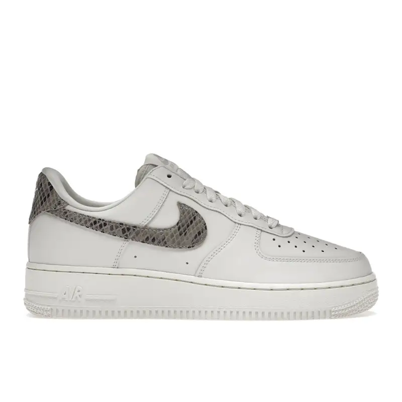 Air Force 1 07 Phantom Ivory Snakeskin Sneakers da Donna Panna Light-Iron-Ore DD8959-002 36.5
