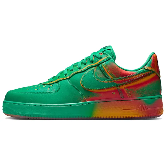 Air Force 1 Low 07 Stadium Green Crimson Sneakers da Uomo Bright-Crimson Laser-Orange IB6834-300 46