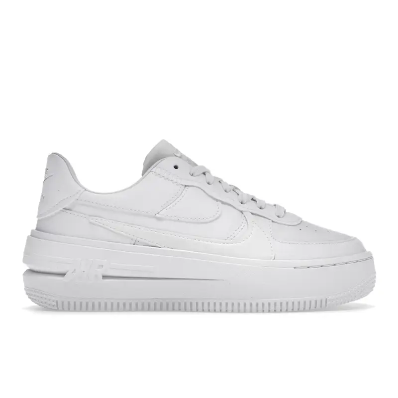 Nike Air Force 1 PLT AF ORM Triple White Sneakers da Donna Summit-White DJ9946-100