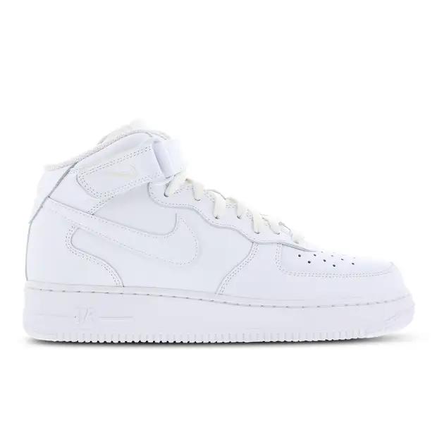 Nike Air Force Uomo - Sneakers Bianco - .5 - Cuoio, Tessile White