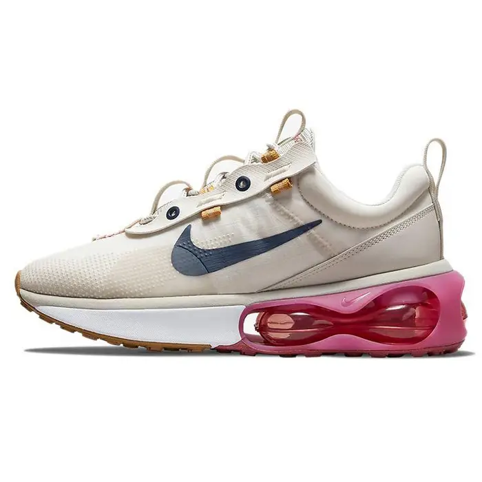 Air Max 2021 Phantom Gypsy Rose Scarpe da Ginnastica da Donna Crema Osso Chiaro Blu Tuono DC9478-001