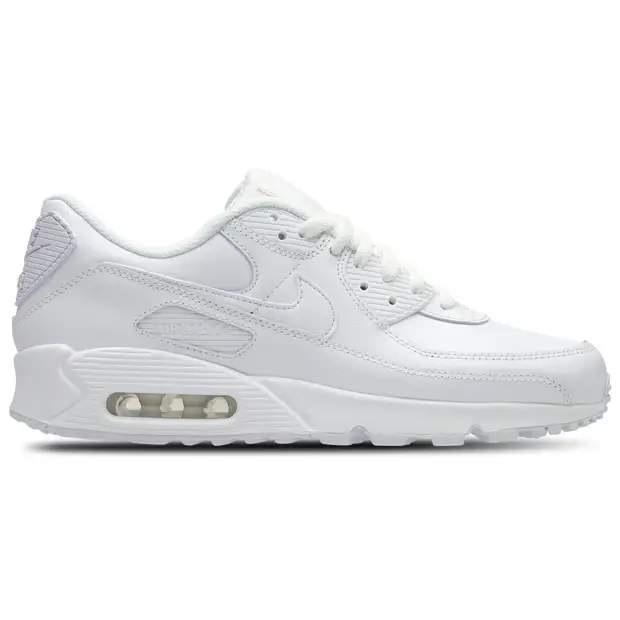 Nike Air Max 90 male Scarpe - Bianco - Pelle - Foot Locker White