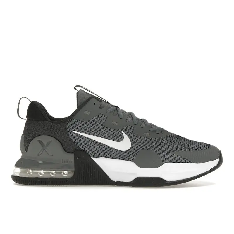 Nike Air Max Alpha Trainer 5 Grigio Fumo Uomo Sneakers Grigio-Fumo-Scuro Grigio-Scuro Bianco DM0829-003