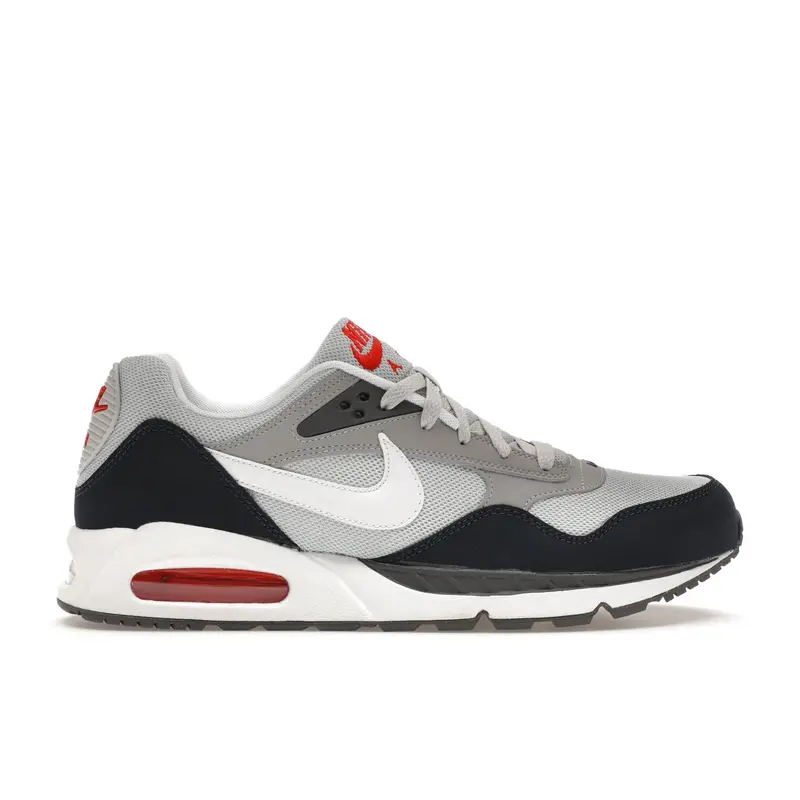 Nike Air Max Correlate Uomo Scarpe da ginnastica Grigio Puro-Platino Bianco-Blu scuro-Ciliegia 511416-010 38 5