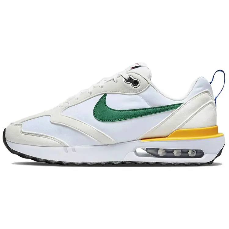 Nike Air Max Dawn Tessuto Pelle Sport Comfort Ammortizzazione Antiscivolo Resistente all Usura Scarpe Casual Basse Uomo sneaker Bianco Verde