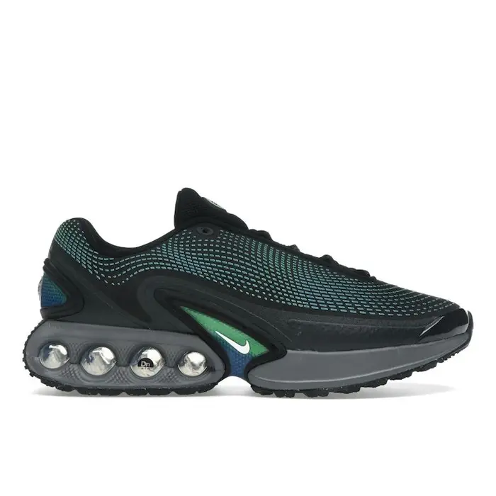 Air Max DN Hyper Cobalt Rage Green Scarpe da Ginnastica da Uomo Nero Bianco Grigio Freddo DV3337-010 42