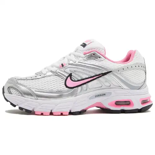 Nike Air Max Moto 2K Bianco Rosa Incantesimo Scarpe da Ginnastica da Donna Argento Metallizzato Nero HQ2056-101