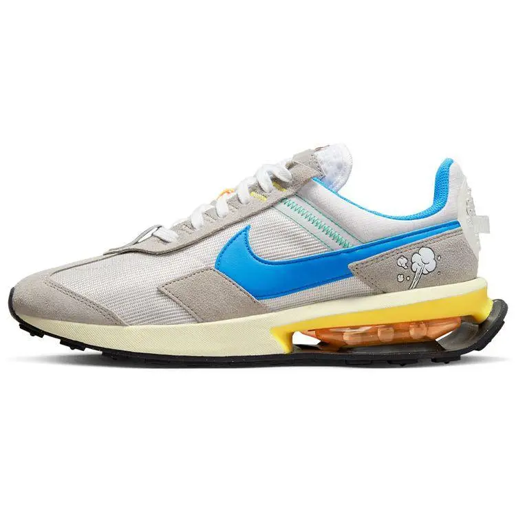 Air Max Pre-Day Mighty Swooshers Sneakers Unisex Grigio Grigio Castano Azzurro Foto DX6056-041 37.5