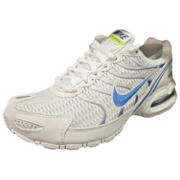 Nike Air Max Torch 4 Ammortizzatori Antiscivolo Scarpe da Corsa Casual Basse da Donna Sneakers Bianche Blu Scarpe Casual 343851-104