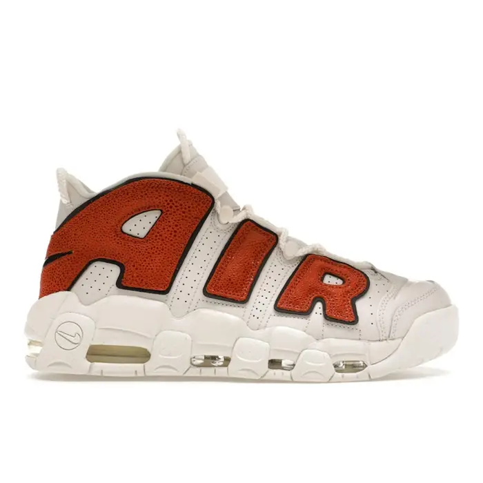 Air More Uptempo Pallacanestro Pelle Sneakers Donna Bianco Phantom Nero DZ5227-001 45 5