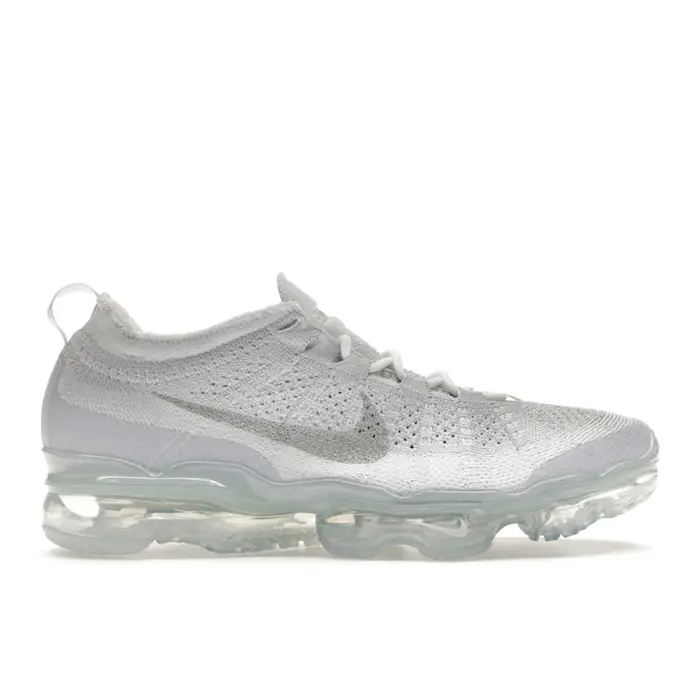 Air VaporMax 2023 Flyknit Platino Puro Sneakers da Uomo Bianche DV1678-002 38 5