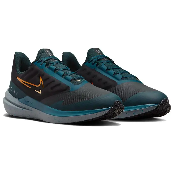 Air Winflo 9 Shield Nero Deep Jungle da Uomo DM1106-002 40