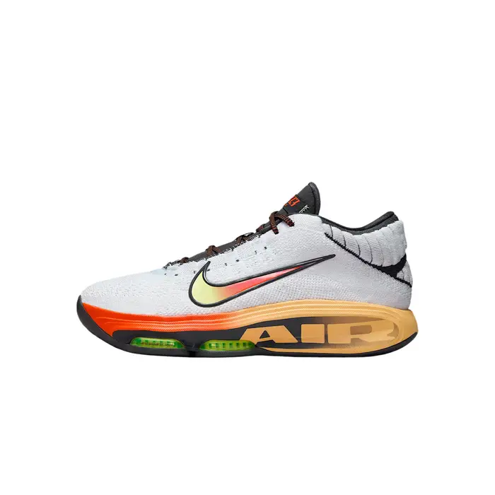 Air Zoom GT Hustle 3 EP Bianco Volt Arancio Sicuro 44 5