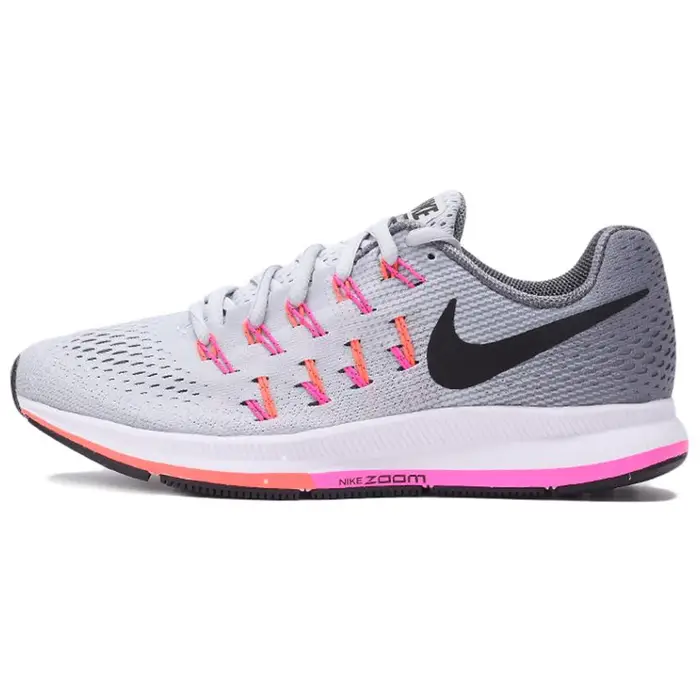 Nike Air Zoom Pegasus 33 Platino Puro Sneakers da Donna Grigio Nero-Grigio Freddo 831356-006