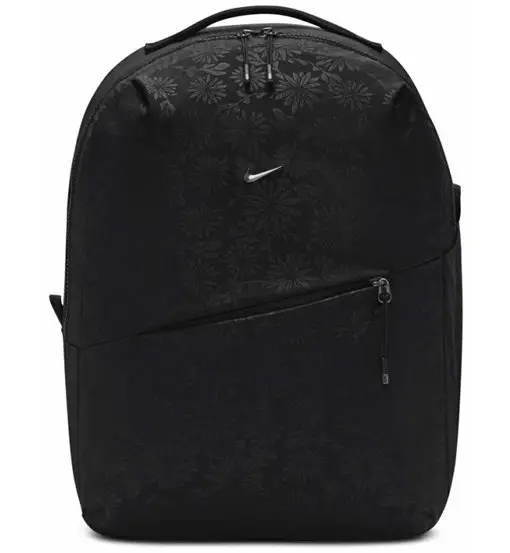 Nike Aura Floral Emboss - zaino tempo libero Black