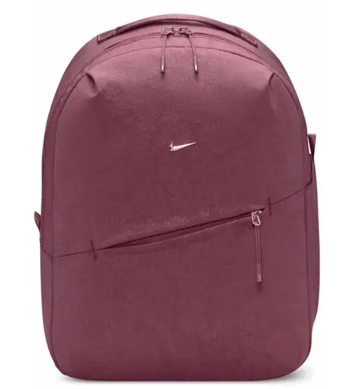 Nike Aura Floral Emboss - zaino tempo libero Dark Pink